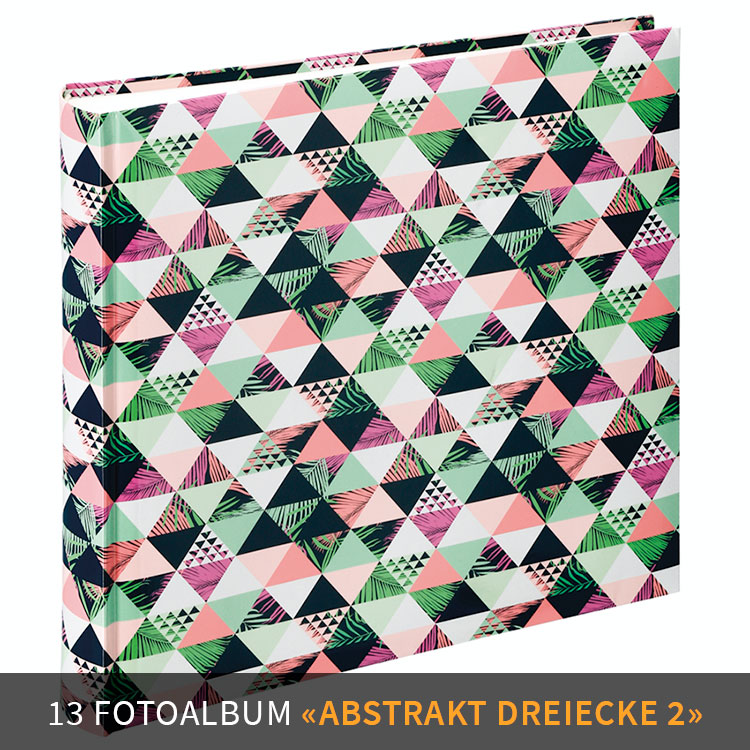 Fotoalbum Abstrakt Dreiecke 2
